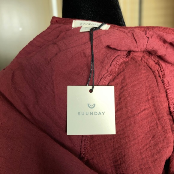 Suunday | NWT Cotton Gauze Dress - Terracotta, L - Picture 9 of 16